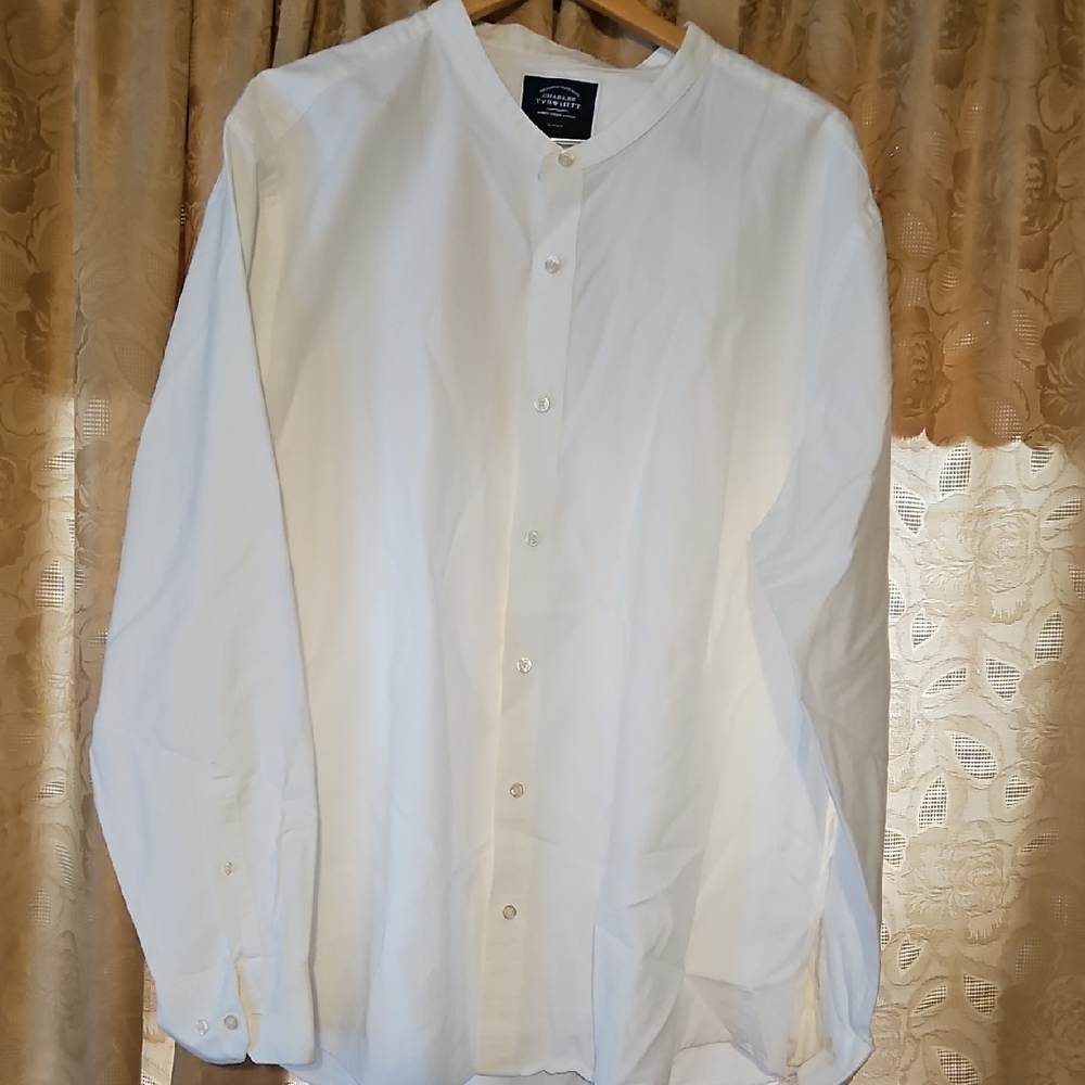 White Button-Up Shirt